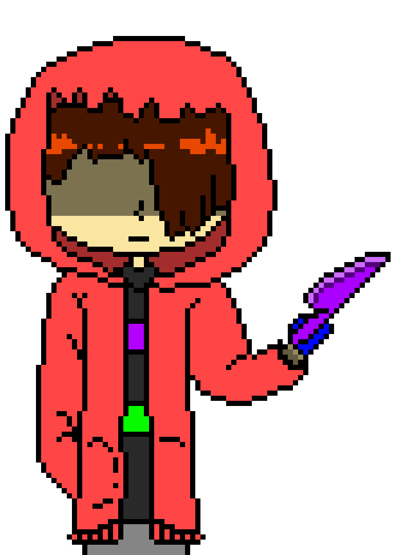 [9664c4] *still regreting how hanako's main design (un-hooded) is made after the SF chara design*