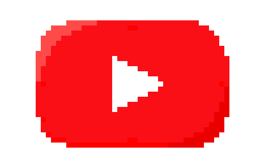 [612137] Pixelized YouTube Logo