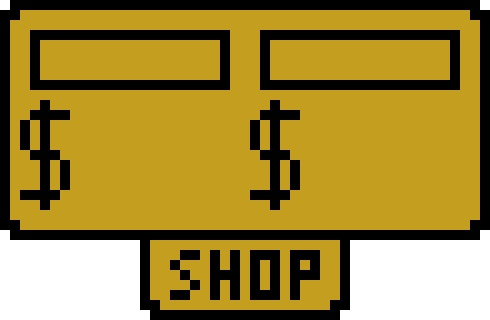 [9c52cd] Shop Sign