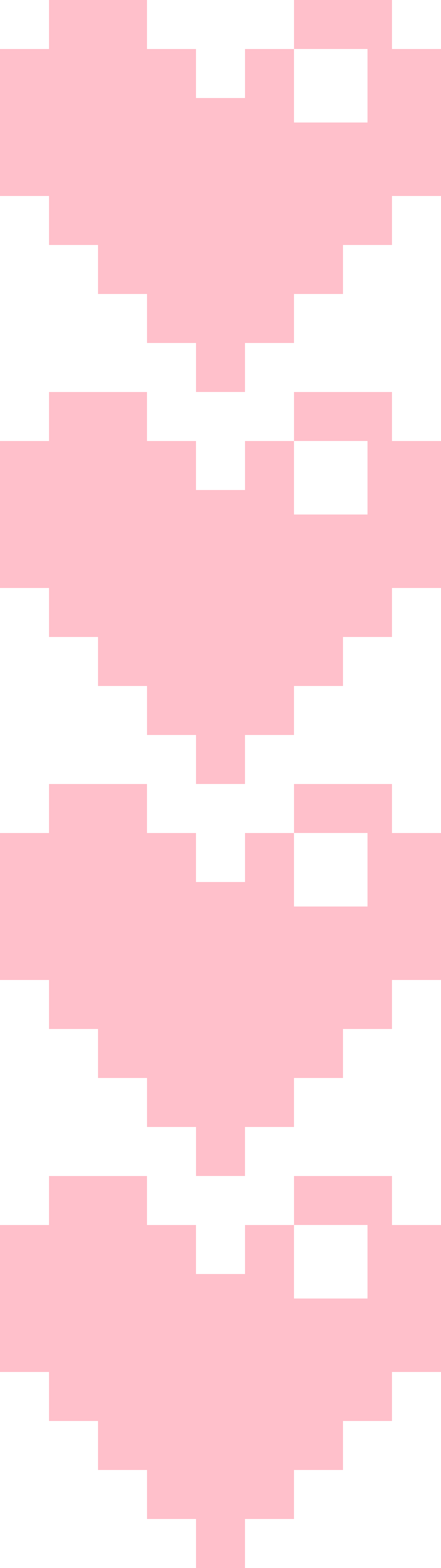 [9664c4] 4 pink hearts