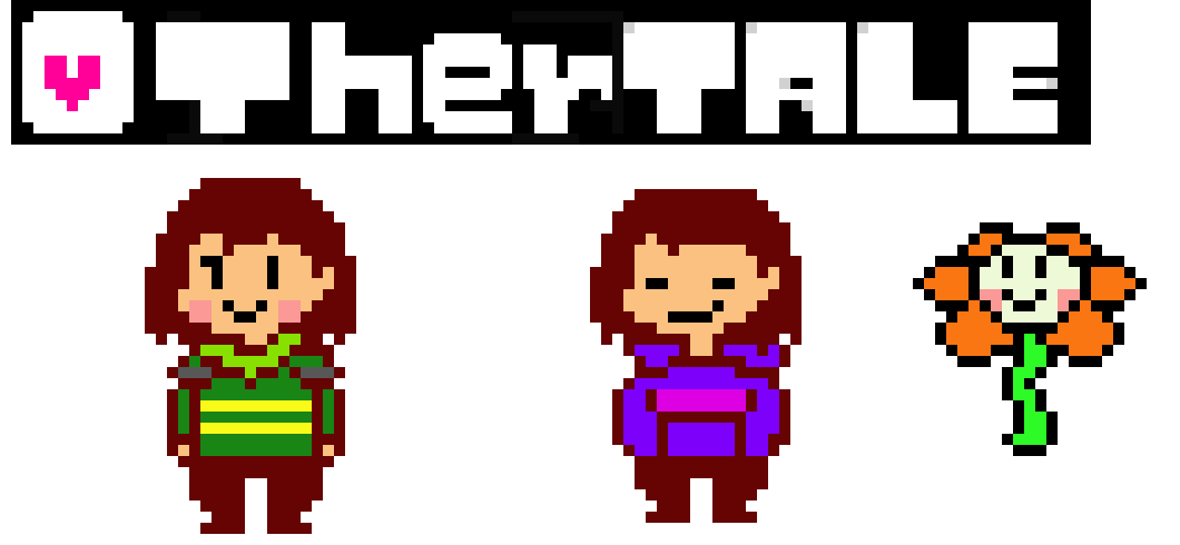 [9664c4] othertale chara and frisk