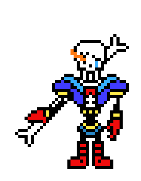 [a53442] here, chara *summons  Disbelief papyrus*