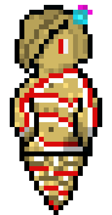 [be82ba] (Rare appeared by Boarders grave to refill the red flower assortment)