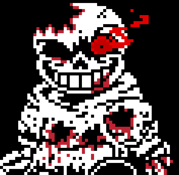 [fa1858] *He'd stop his fall with bones behind him then jumps off them back to the post* "Fine...YOu wanna play rought ILL PLAY ROUGH!! *He'd blast the bones blocking the post* "GIVE" *He'd blast again* "ME" *ANd once again* "IT"