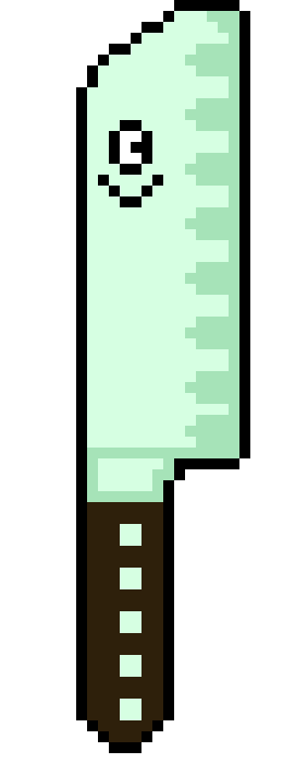 [fa058e] Hollow Knife Sprite Draft 001