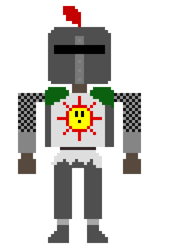 [2fcb16] Solaire: *He continues to praise the sun*