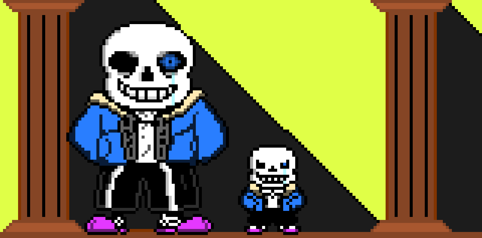 [9664c4] Sans Sprite (colored)
