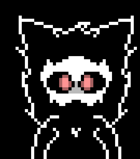 [d0ac6b] -she looks up at Frisk- "oh hi there-"