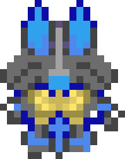 [9664c4] Lucario overworld sprite up2