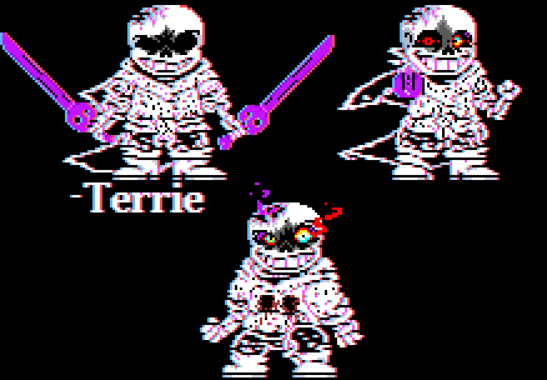 [a228fa] (Terrie, if I'm being real, this hurts my eyes. -T)