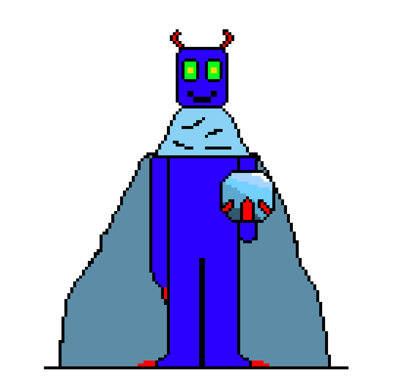 [e83129] ah yes i got a name-Therthrerin The Crystal Ball Keeper (Deadtale)