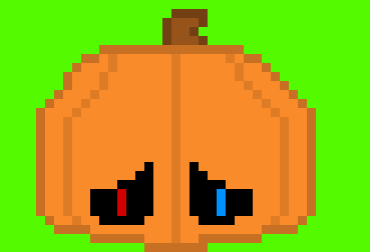 [c8bb2d] -cant talk as a pumpkin cause he doesnt have a mouth-