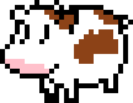 [773752] Cow Pixel