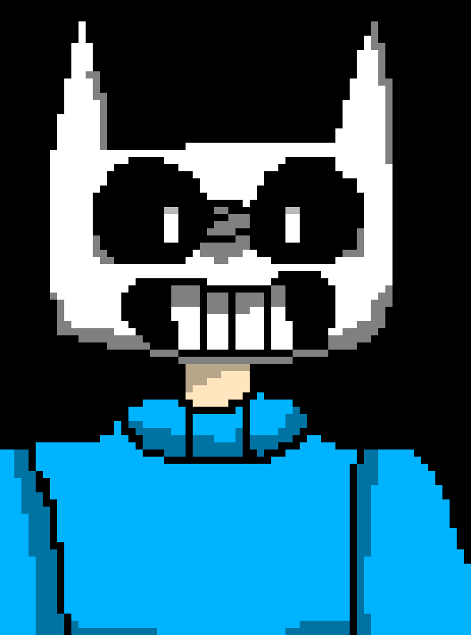 [4793a2] i just looked it up...and uh...ya it does except...my hair doesnt show...and my eyes have a glow...