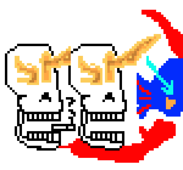 [3fcaee] undyne make all the sans's green *undyne makes sans green* try dogeing now * summons LOTS AND LOTS of big gasterblasters and spears and bones * AND FIRE!!!!!!!!!