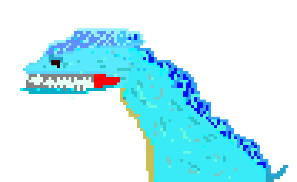 [b7330b] sea monster boss for video game creation