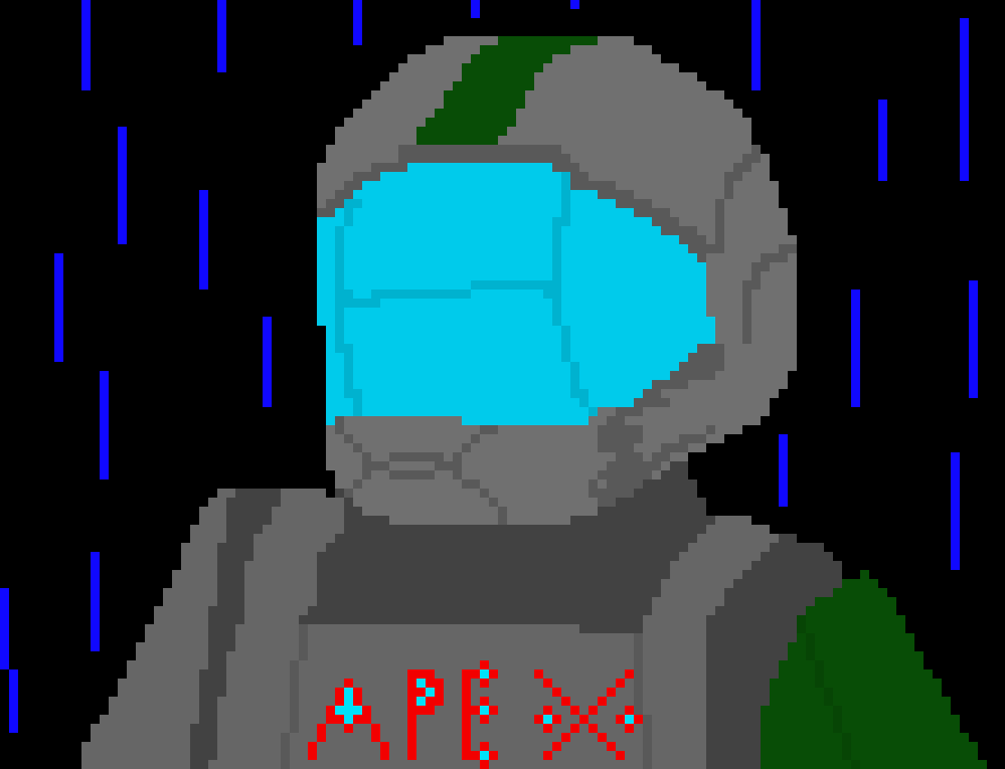 [de8c0d] *He walks in a dense Bush to pass the figures and grabs the skeleton*