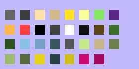 [05b0c1] (Also, The colors? Ha! I find it hilarious that there are so many ripped straight from your sheet)