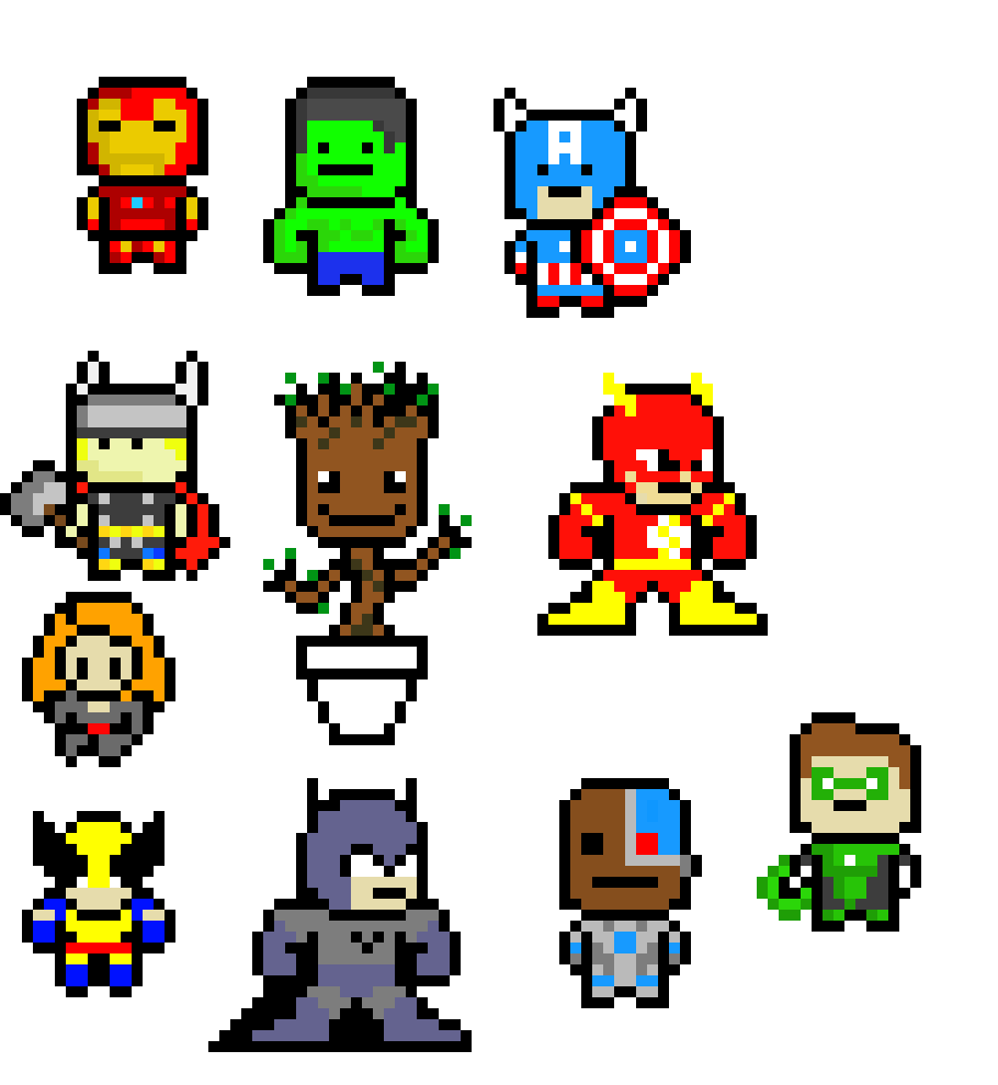 [9664c4] Superheroes
