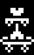 [acbc50] *a bone wearing shades is rolling around on a skateboard*