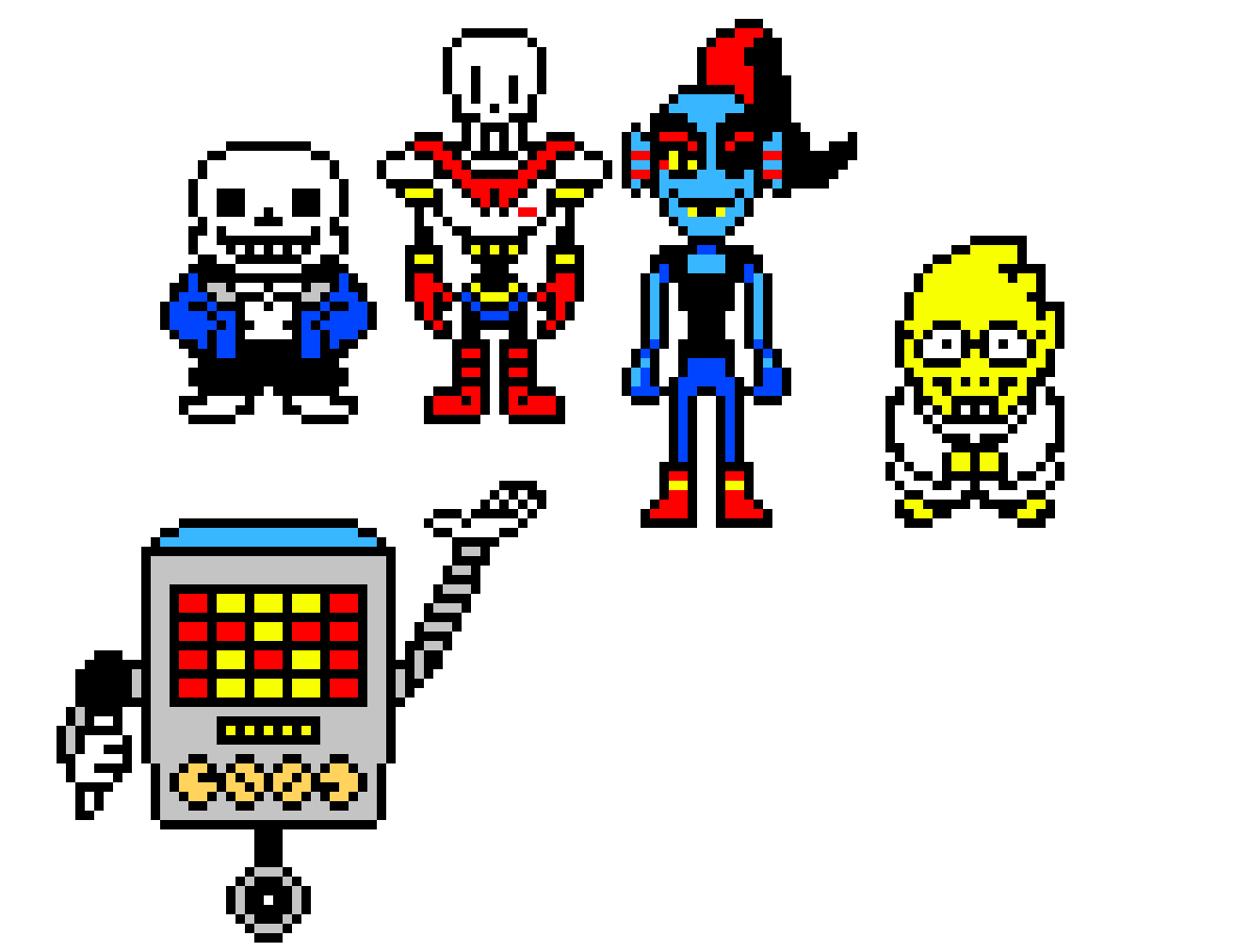 [9664c4] every undertale characters part 3