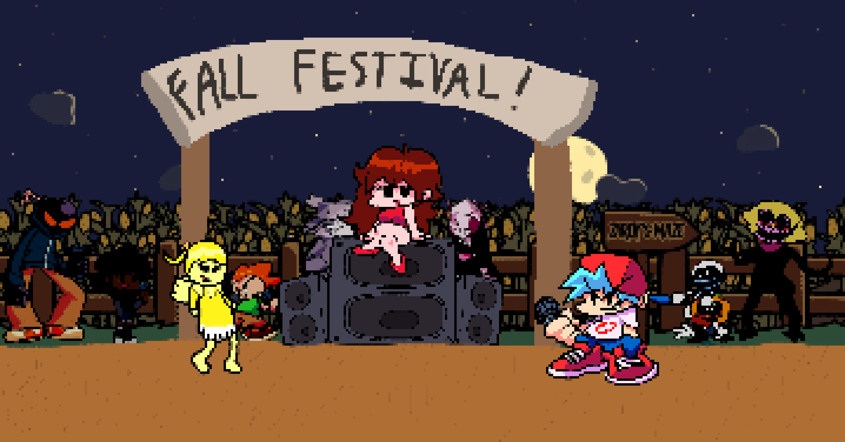 [990543] (Posting it here, since nobody cares, and I want this to be noticed.) Belle Fight (FNF) (Pixie Showdown) Songs: Grace, Fairyland, and Triplet Takedown.