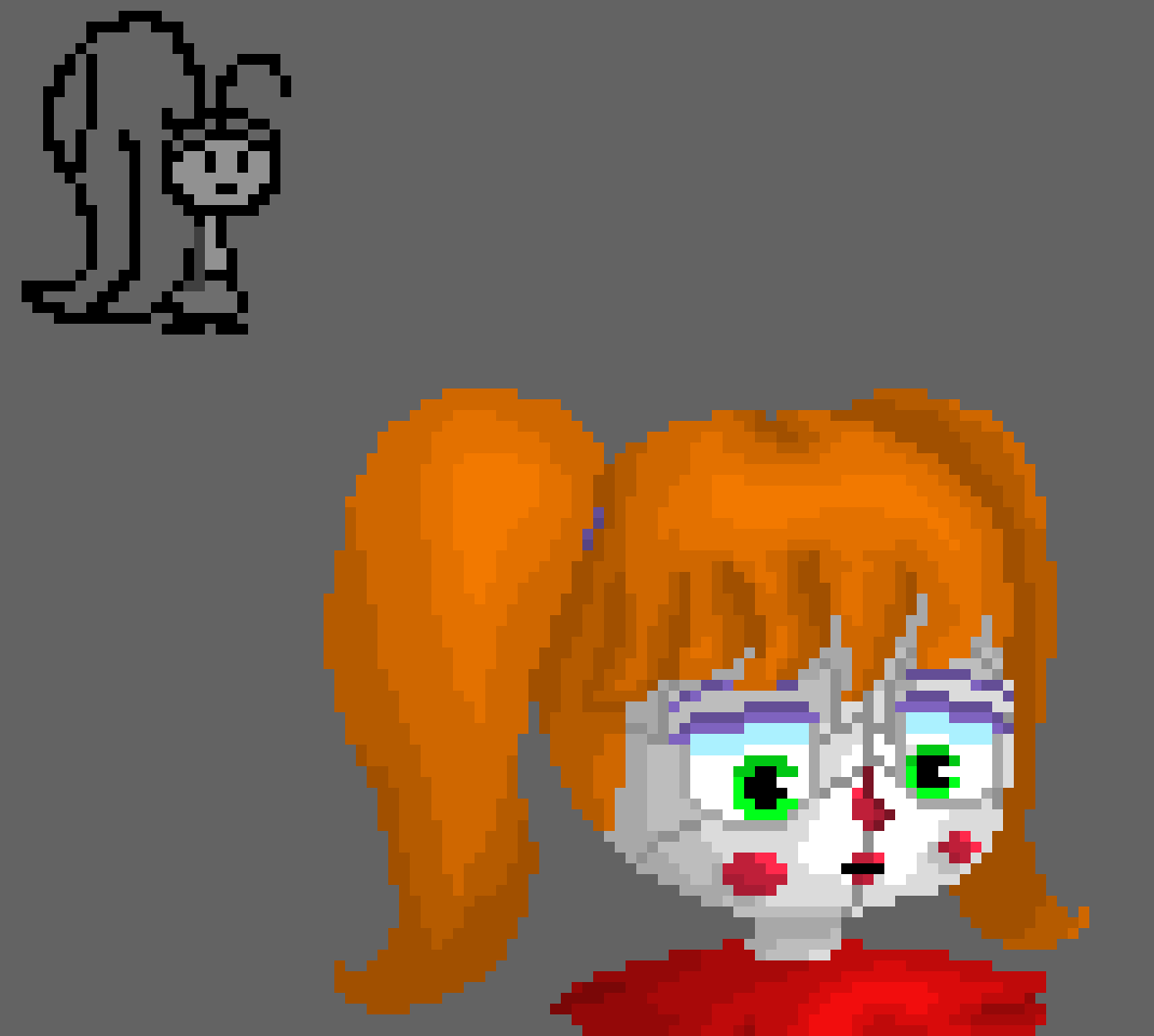 [f7c573] and if you want an idea on how i shade, then i'll take baby's hair for an example