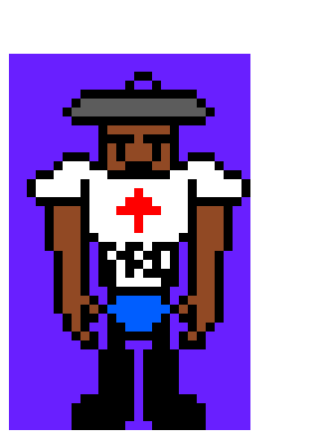 [ad439c] *Poses with sans and flexes muscles* 