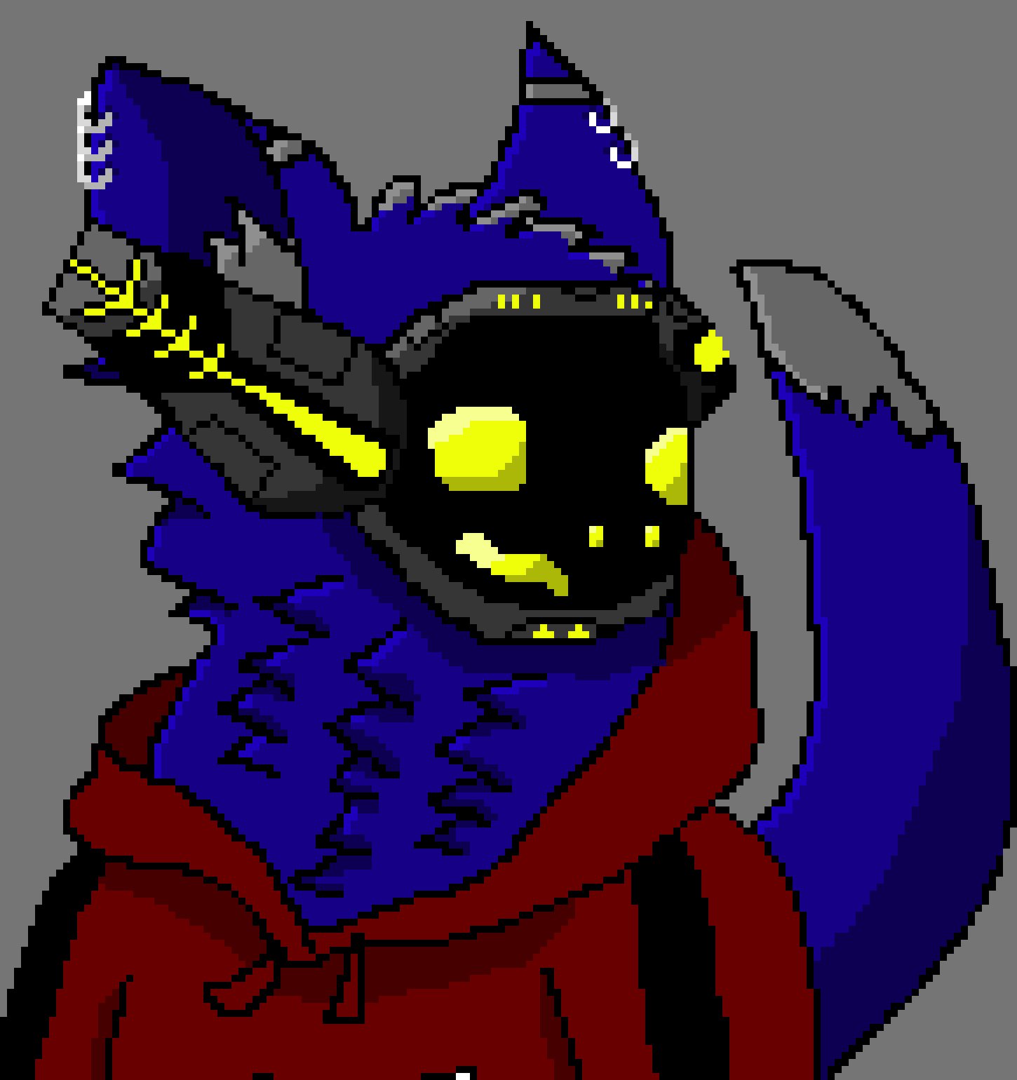 [843b57] *looks at the plague doctor* Definitely an AK-47...*turns back to Eliza* How was your burger? -John