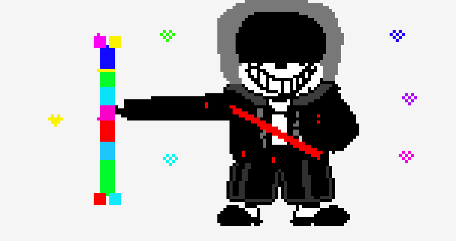 [f58c75] dust sans+gaster sans