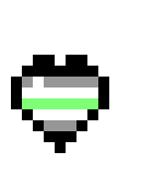 [9664c4] Agender Pride Pixel Heart