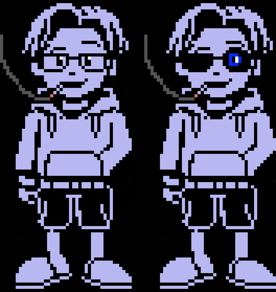 [fa0709] Me as Swaptale Blue Sans