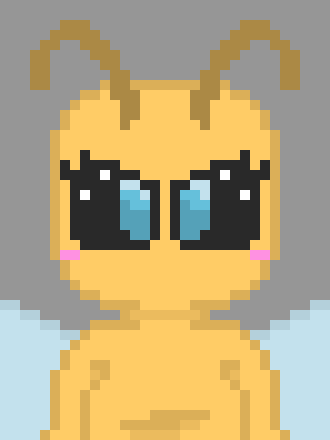 [2d73ea] *Puts evan in the hive and continues to water flowers* Now, where were we...Im Sorry i had to send out the bees...-Beelina