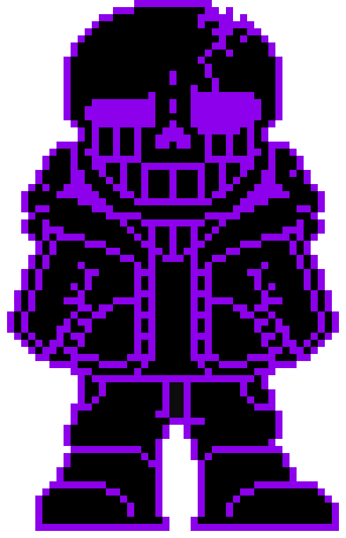 [be2951] dark sans-oh his gone now, good