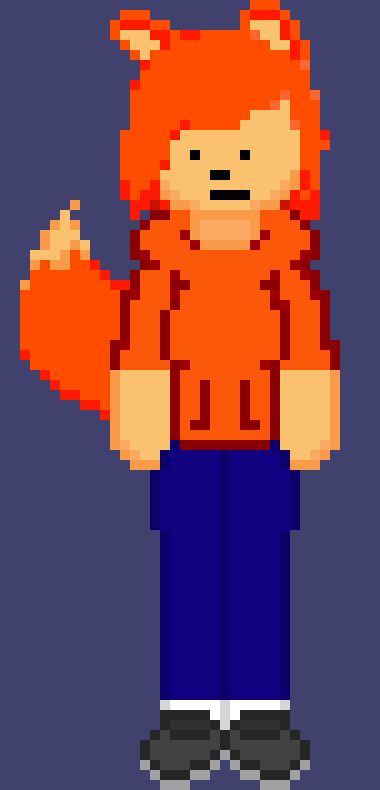 [4f5483] *Looks down* Oh hey -Foxlya