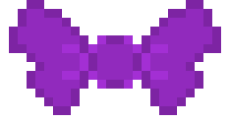 [9664c4] Purple bow