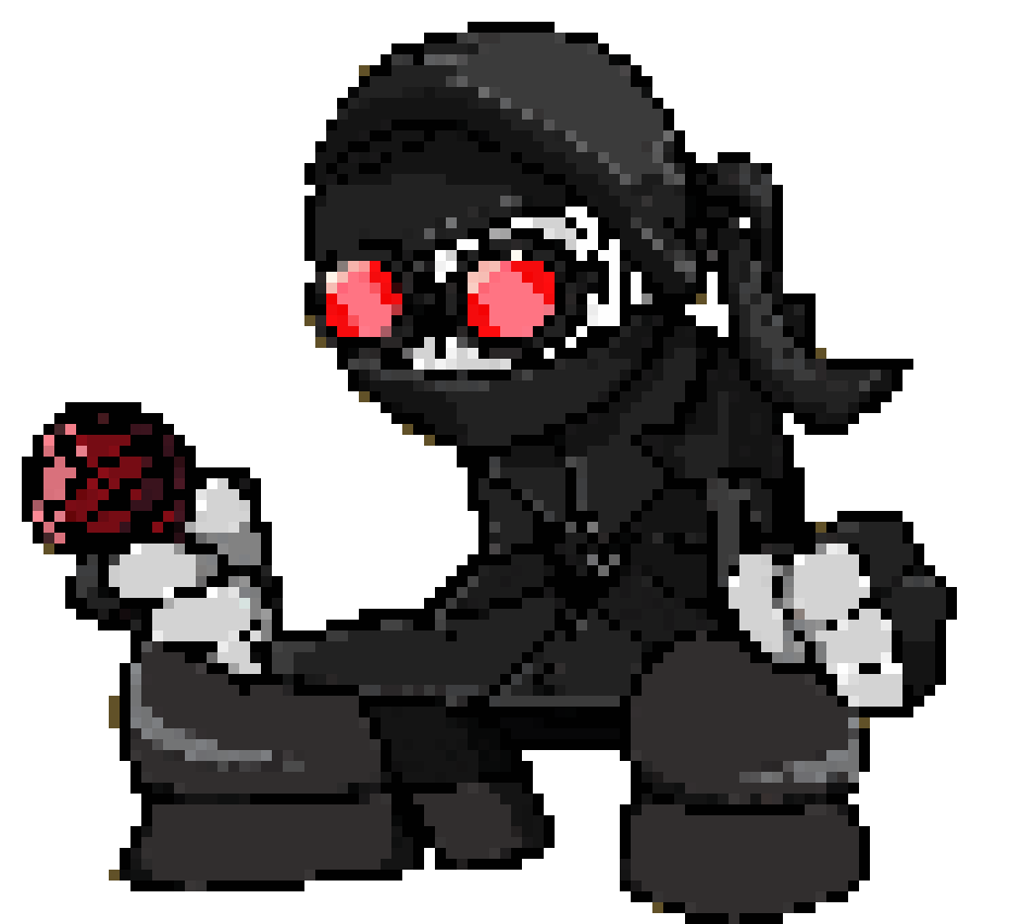 [490418] *gunshots fire at fell*