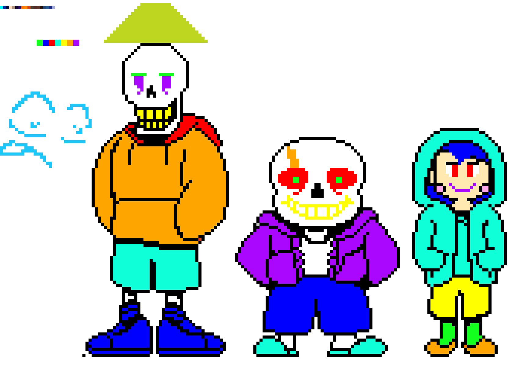 [3fcaee]  by the looks of this sprite it looks like it cant and never will be atleast half good like this looks like rainbow sh*t