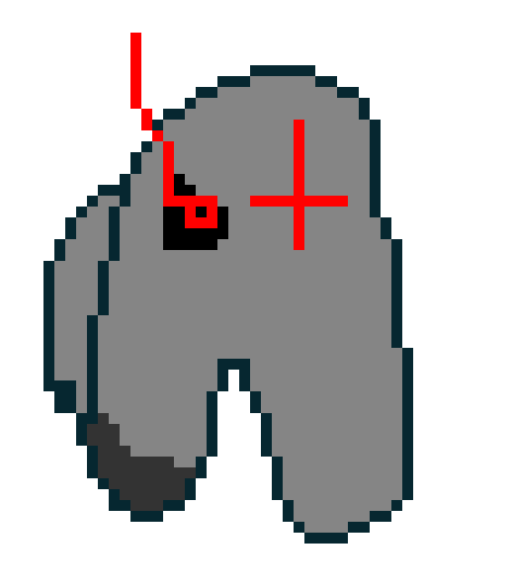 [39f917] redirects the knifes to frisk and shoots a gun -memetale amogus