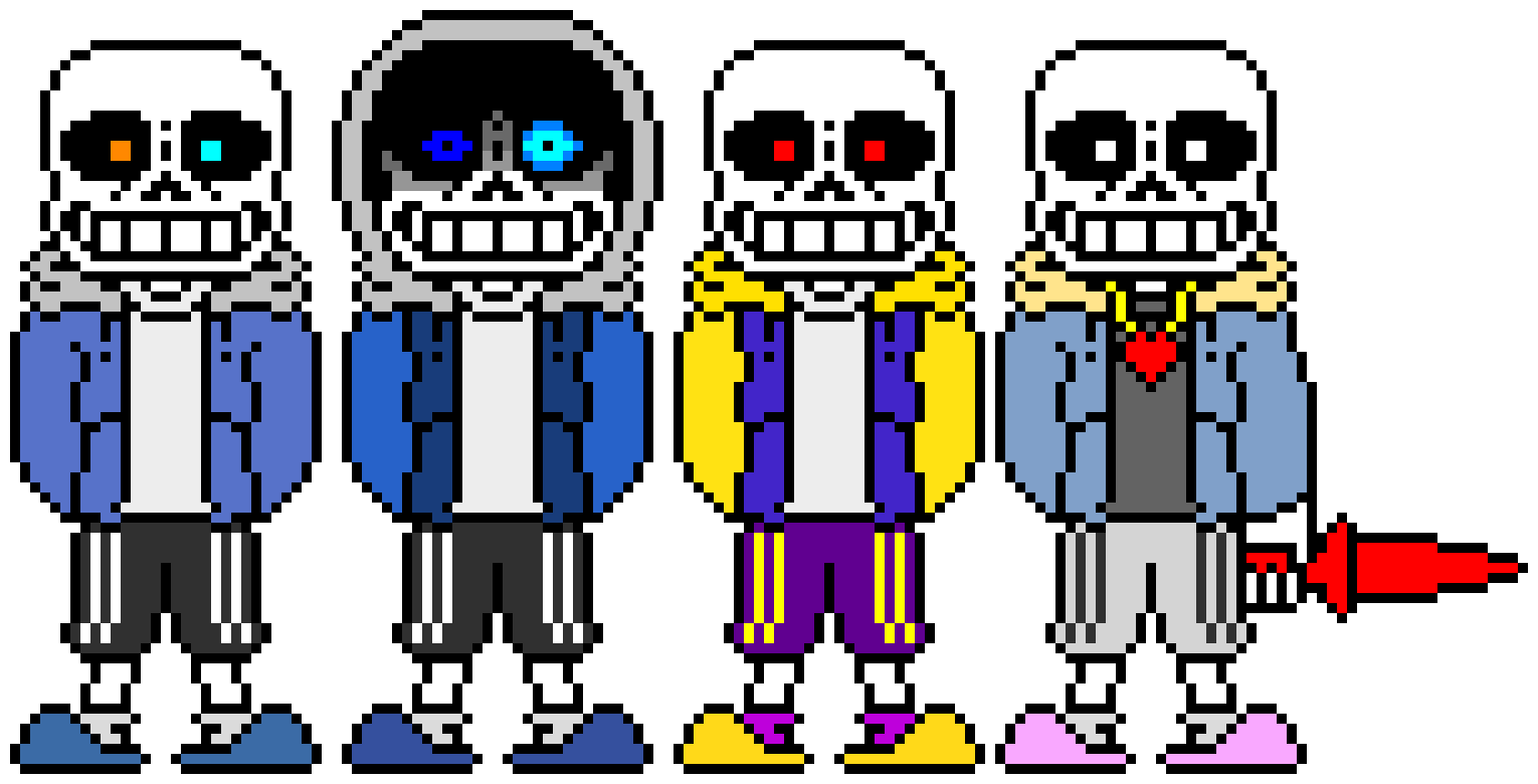 [d6b045] *Everyone from the StrangeVerse Tped and Beat up Insanity Sans*