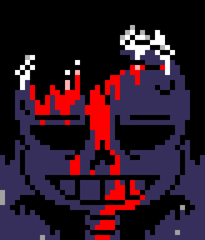 [7ce906] *(He'd appear next to Astral.) -HorrorTale Sans