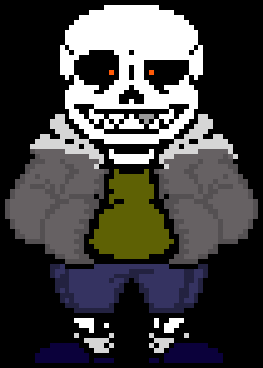 [662517] Well, mr amalgamate? What... or who are you? *still staring at Sixbones* {Fallen Core Sans}