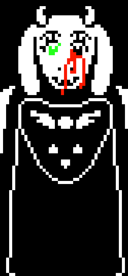 [392502] Undertale blood and death