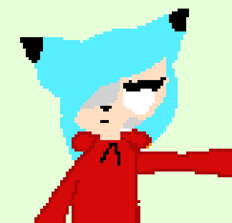 [733b2d] *Hoodie blows off* -Foxlya