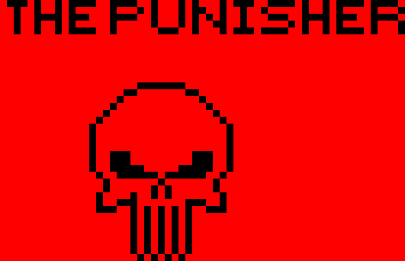 [9664c4] The Punisher pixel