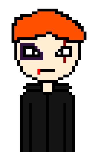 [a41074] *injuries show up all over him after using the amount of magic that he did in order to keep the portal open long enough to get even two people through it*