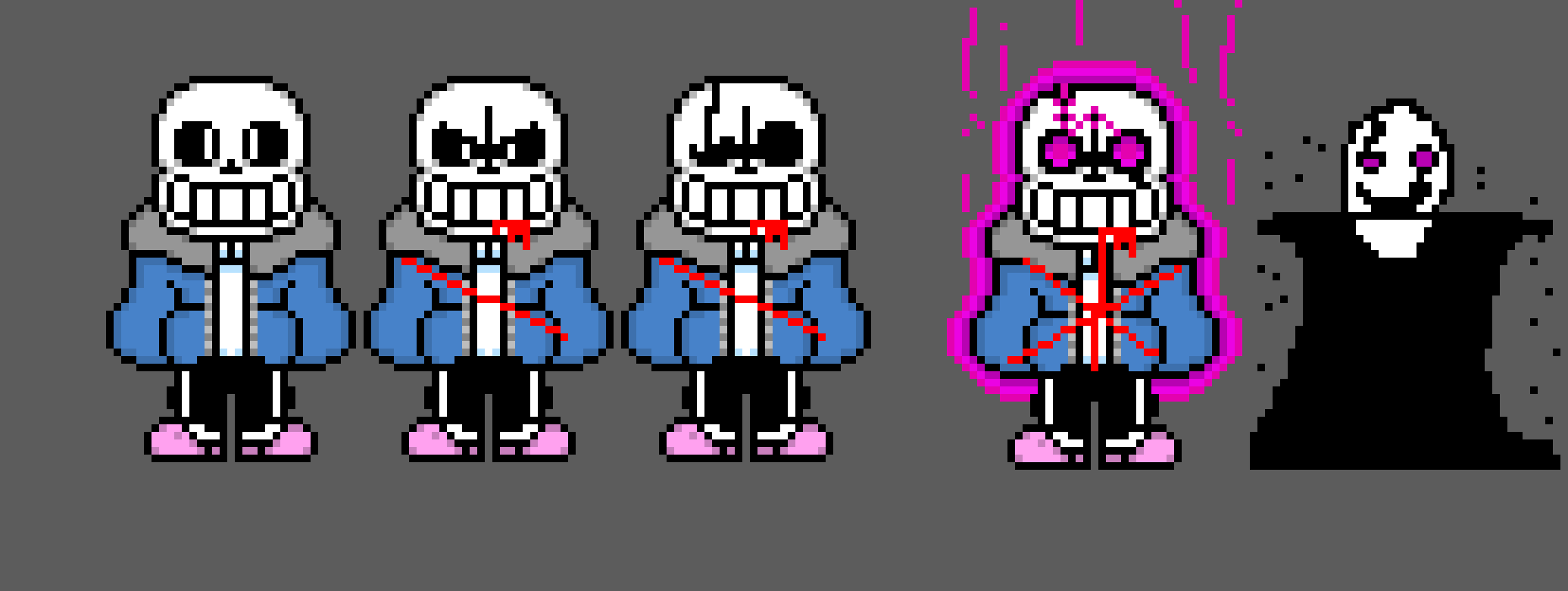 [34e293] Custom last breath Sans sprite (Overworld)