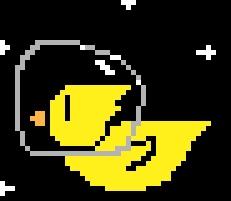 [9664c4] DUCK IN SPACE