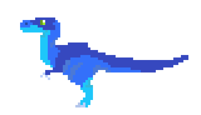[9664c4] Blue Dino