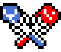 [73db98] 16 Bit Ice Rod/Fire Rod